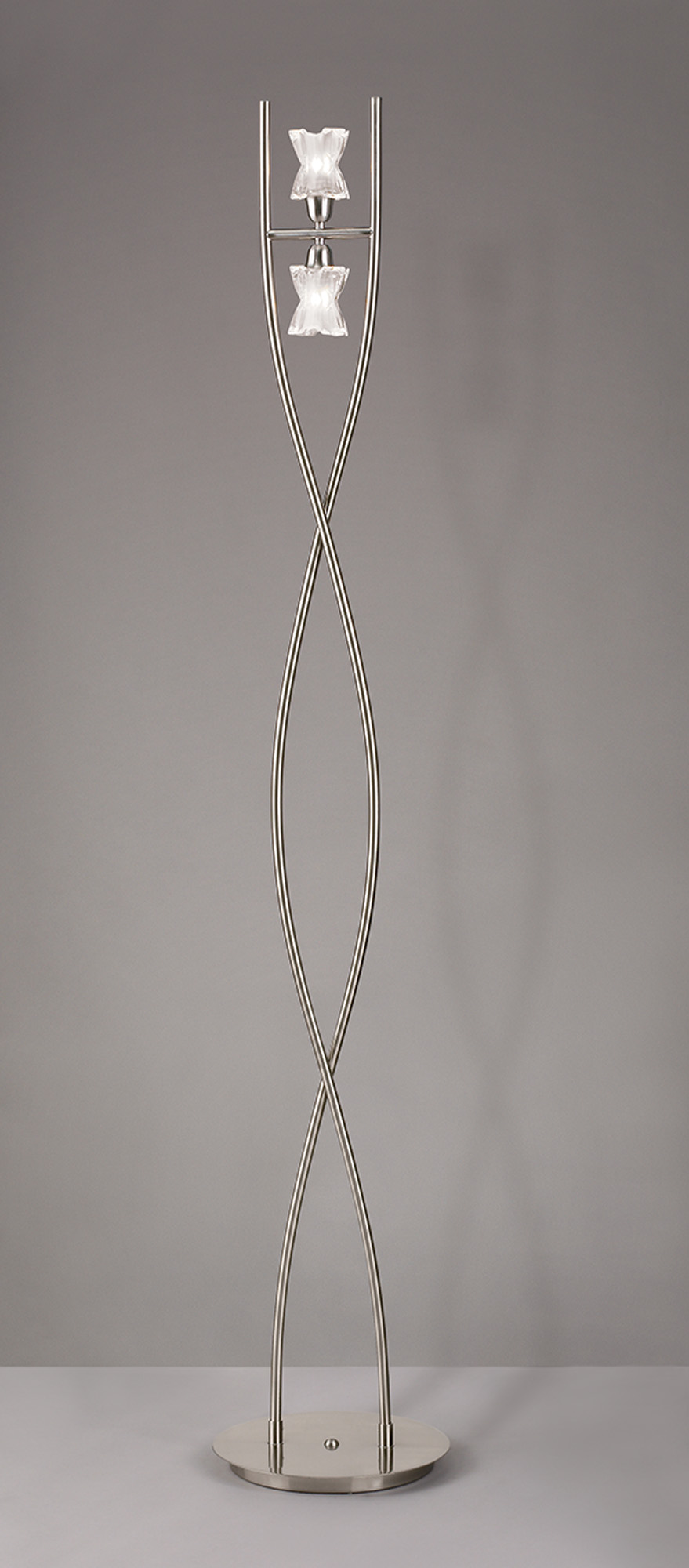 Alaska G9 Satin Nickel Floor Lamps Mantra Multi Head Floor Lamps Alaska G9 Satin Nickel Floor Lamps Mantra Multi Head Floor Lamps